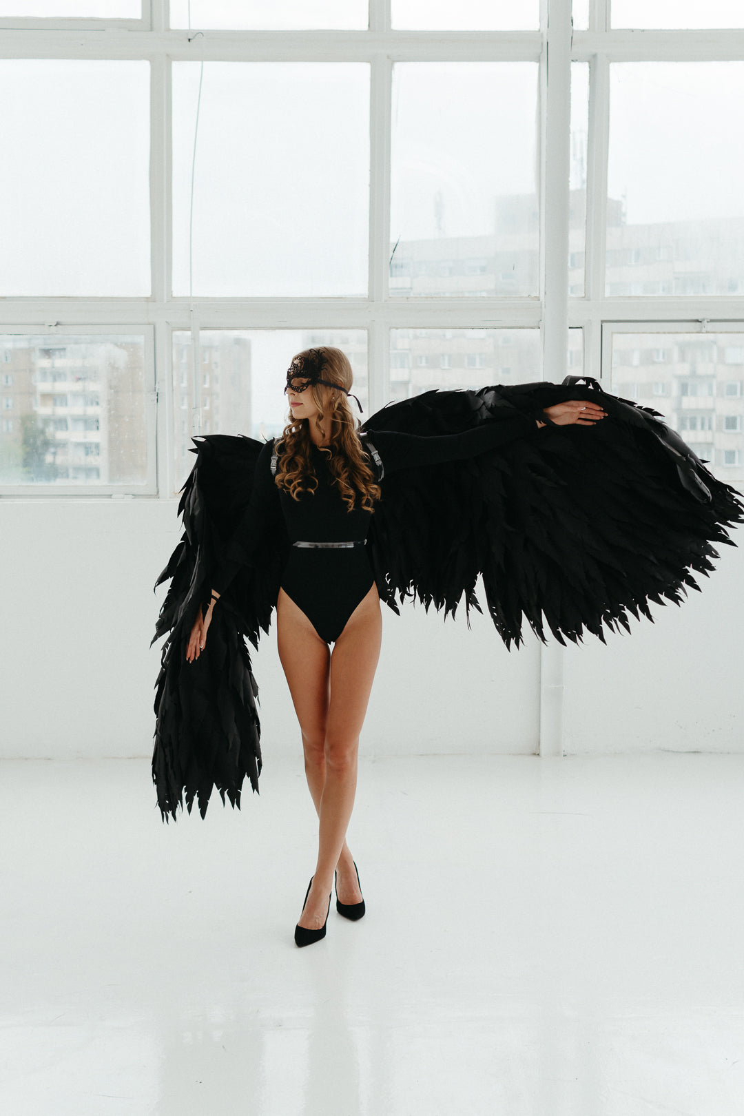 Duże skrzydła anioła na noworoczną sesję zdjęciową  "marki Bogacci"
